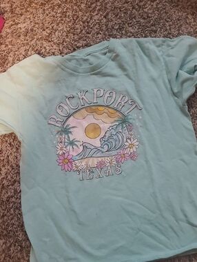 Rockport Texas Graphic Tee - Mint Green